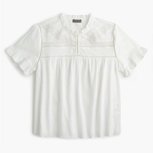 J Crew Point Sur short sleeve blouse size XS
NWT